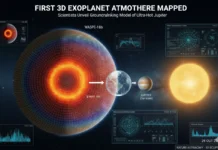 Primeiro Mapa 3D da Atmosfera de um Exoplaneta Inaugura Nova Fase