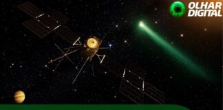 3I/ATLAS: Cometa Está Acelerando e Mudando de Cor para Tom Azulado