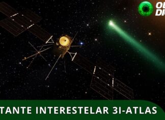 3I/ATLAS: Cometa Está Acelerando e Mudando de Cor para Tom Azulado