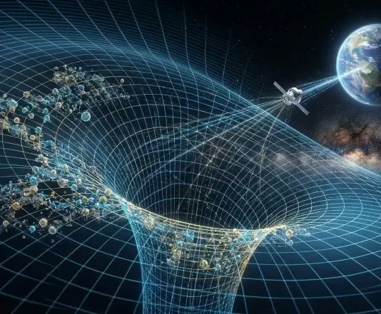 Corrigindo Einstein: Curvatura do Espaço-Tempo Pode Ter Métrica Quântica | Nature & Space