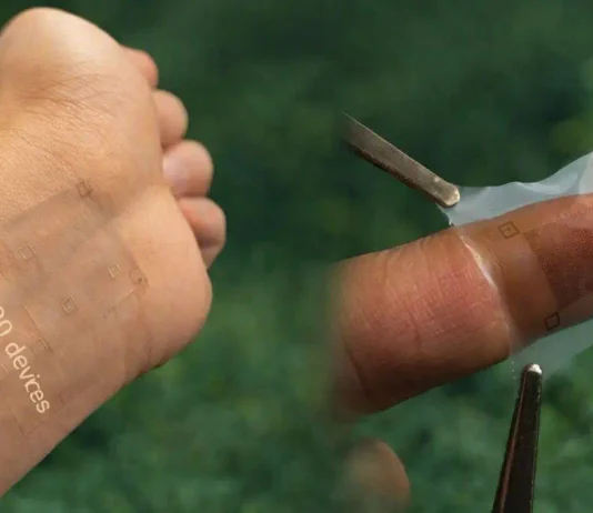 IA Em Adesivo Curativo Na Pele Coleta Dados de Saúde, Analisa e Age Sobre o Corpo em Milissegundos | Nature & Space